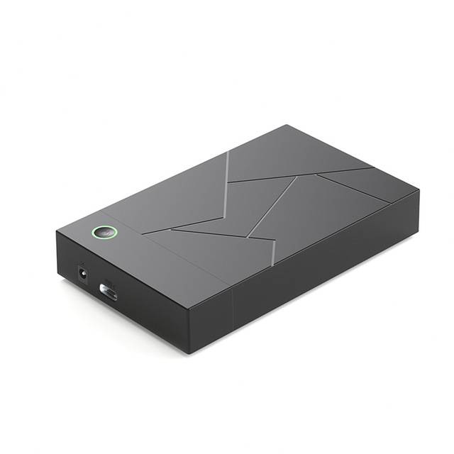 3.5-inch SAS/SATA Hard Drive Enclosure for Laptops Desktops ABS Material China Origin Compatible Mechanical Solid-State Drives