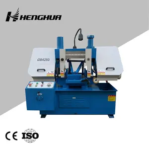 GB4250 500mm 5.5KW 380V Metal Sawing Usage and Horizontal Style Steel Cutting Band Saw Machine