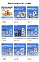 Écrous hexagonaux autobloquants M4-0.7 avec insert en nylon pour voitures RC et imprimantes 3D – Prix usine en gros