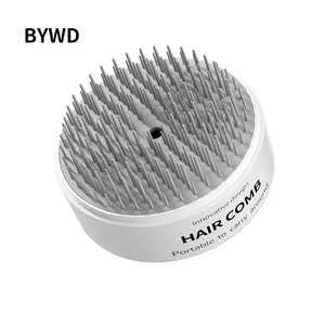 BYWD Private Label Portable Round Pocket Comb Small Size Travel Scalp Massage Hairbrush