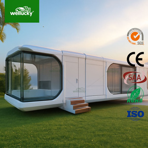 Wellucky tương lai không gian viên nang nhà thông minh prefab nhà cho khu dân cư khu nghỉ mát sử dụng không gian Viên Nang Nhà - Product Image 4