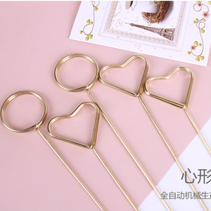 Flower Bouquets Package Material <strong>Card</strong> Sticks <strong>Heart</strong> Shape Heads Flower Bunch Inserting Greeting <strong>Card</strong> Holder - Product Image 2