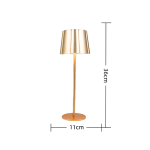 现代创意床头小台灯可充电触摸控制电池供电新颖设计LED阅读台灯 - Product Image 2