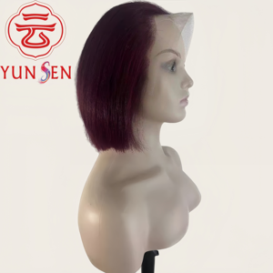 Peluca de Cabello Humano Corto de Primera Calidad con Gorro Completo para Mujer |   Cabello 100% Natural |   Natural y Ligero - Product Image 5