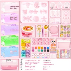 Kit de Material para Manualidades con Cera Plástica de Colores, Unisex, 12 Colores, Juguete de Sellos para Niños Mayores de 14 Años - Product Image 1
