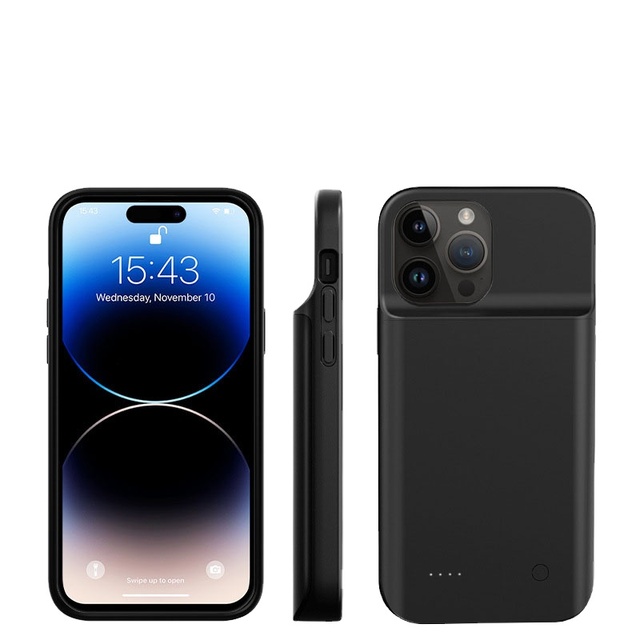 Customized Portable External Battery Case for iPhone 15 Pro Max Mobile Phone Backup Solution for iPhone 12 13 Promax