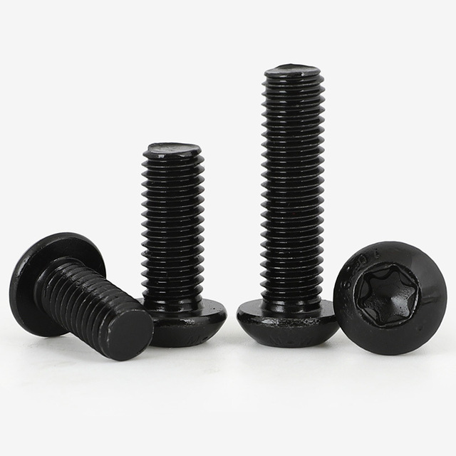 M3 Screw Attractive Price Wholesale New Type Half Round Head Quincunx Black Screw And Fastener Torx Screw