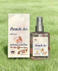 PEACH JO+ Collection Haute Couture, spray désodorisant écologique sans alcool, parfum frais, rencontre romantique, parfum français - Product Image 6
