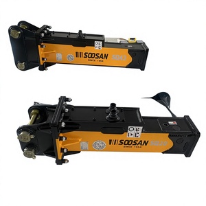 For SQ20 Box Model Hydraulic Breaker 1 Year Warranty 130kg Construction Mining Industries 45mm Chisel 1.2-3.0 Ton Excavators - Product Image 1