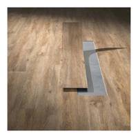 Plancher en vinyle flottant de luxe LVT LVP PVC de 5 mm, imitation bois, pose libre, imperméable