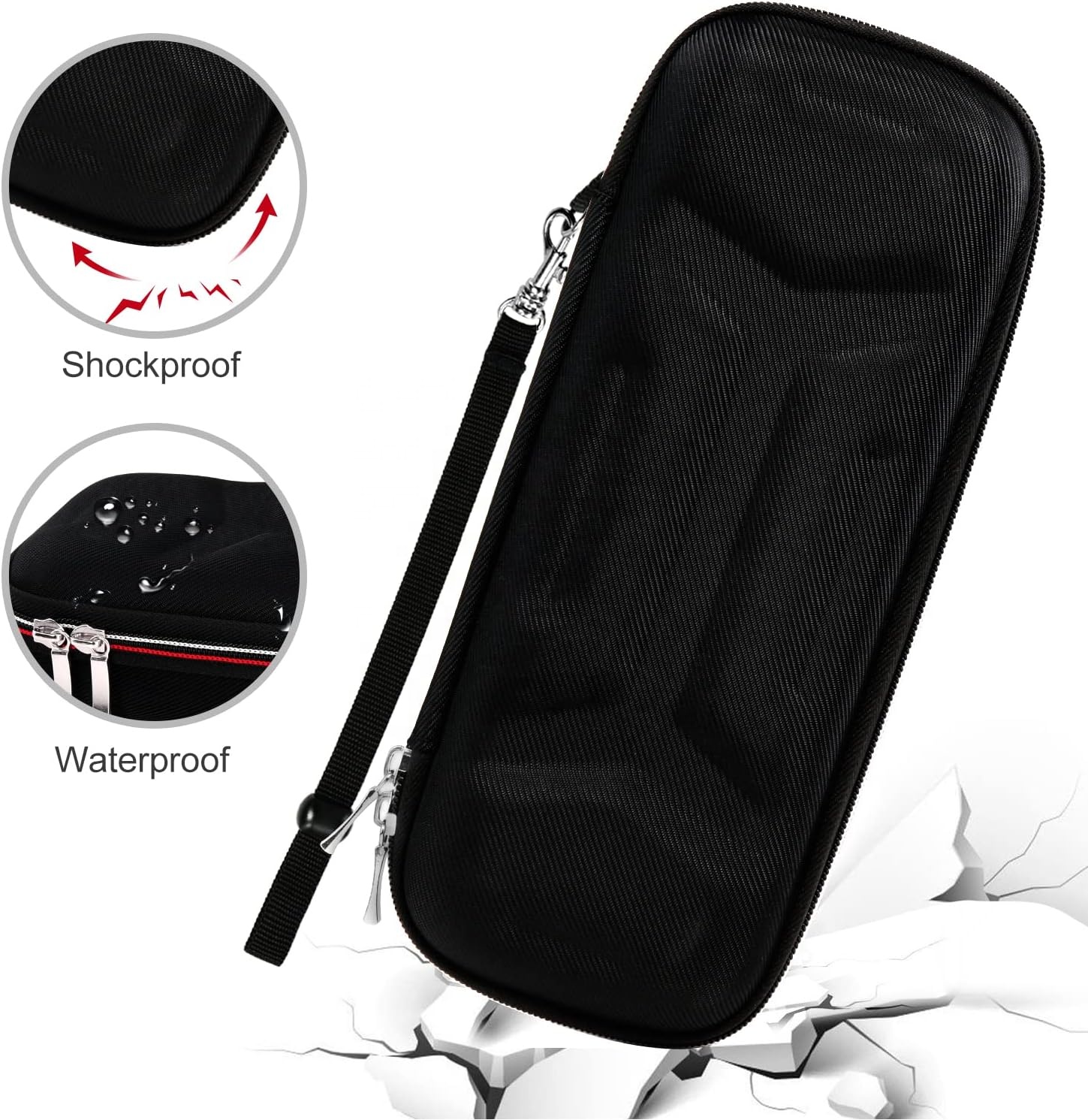 Custom EVA Hard Shell Handheld Game Case for Razer Edge & Kishi V2