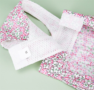 Robe pour chien Ensemble de laisse avec <span class=keywords><strong>harnais</strong></span> et nœud papillon Ensemble de laisse pour chien Ensemble de laisse avec nœud papillon Floral Princesse <span class=keywords><strong>Harnais</strong></span> pour animaux de compagnie Robe Gilet Tenues pour la marche - Product Image 5