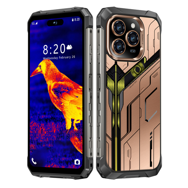 CNCE 16PRO Ultra Rugged Mobile Phone 8GB RAM 128GB ROM 68MP+32MP Camera 10000mAh Battery LTE HD IP68 Waterproof Dual SIM AMOLED