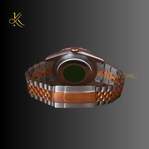 Reloj de diamantes Moissanite hecho a mano para amantes del lujo con materiales de primera calidad y belleza atemporal para un estilo clásico - Product Image 4