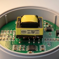 Transformateur d'instrument monophasé EE20, entrée 115V, sortie 200V, 20W, haute fréquence, transformateur à montage sur circuit imprimé pour alimentation de contrôle