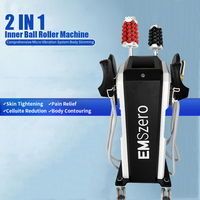 Appareil professionnel de drainage lymphatique, machine de massage facial Endo 8D, machine de remodelage corporel, machine à rouleaux à billes internes pour la cellulite