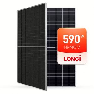 Paneles Solares Fotovoltaicos Longi HiMO7 de 570w 575wp 580w 585wp 590 Vatios, Módulo de Panel Solar de Alta Eficiencia para Invernadero - Product Image 1