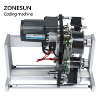 ZONESUN LIVRAISON GRATUITE Date d'expiration ruban codage étiquette imprimante ruban chaud codeur pour LT-50 étiqueteuse