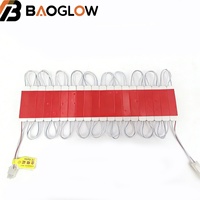 Modules LED étanches IP65 pour extérieur, AC 220V SMD 2835 2W, blanc chaud/froid, modules LED injectés pour enseignes et éclairage publicitaire