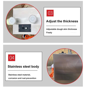 Machine automatique de fabrication d'emballages Siomai pour peau de boulette de bureau - Product Image 3