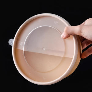 Scatole per Pizza, Ciotole e Bicchieri Personalizzati in Carta Kraft Ecologica Monouso per Servizio Alimentare da Asporto Sushi e Noodle, Stampa Offset Opaca - Product Image 4