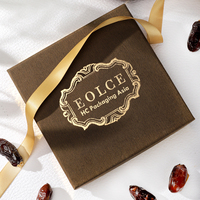 Boîtes à cadeaux d'emballage de chocolat en papier pliable avec séparateur boîtes à chocolat de mariage vides personnalisées en carton