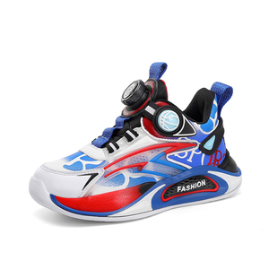 Cema Wholesale en Chine – Nouvelles baskets décontractées pour enfants 2025 – Chaussures de sport de basketball bleu marine pour enfants - Product Image 3