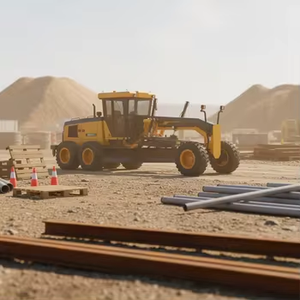 <span class=keywords><strong>Motor</strong></span> <span class=keywords><strong>Grader</strong></span> Hidrolik Stg190 Buatan China 180HP Tugas Berat Multiguna - Product Image 1