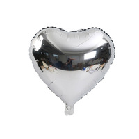 Holiday Love ballon en aluminium ballon en forme de coeur de 18 pouces boîte cadeau bouquet matériaux d'emballage décoration de fête