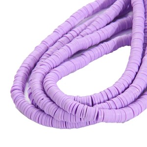 Perle rotonde di argilla polimerica 4mm 6mm colorato sottile distanziatore <span class=keywords><strong>perline</strong></span> di argilla all'ingrosso per la creazione di gioielli - Product Image 5