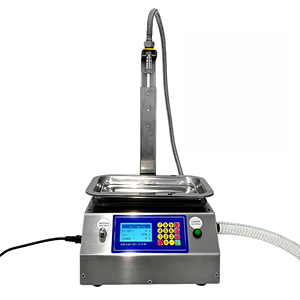 Machine de remplissage semi-automatique à prix d'usine, adaptée aux bouteilles de vin blanc et de vin rouge, avec fonction de pesage - Product Image 4