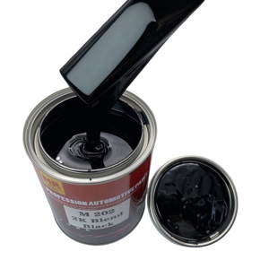 <span class=keywords><strong>Peinture</strong></span> en aérosol bon marché de haute qualité 2K <span class=keywords><strong>peinture</strong></span> de voiture noire - Product Image 4