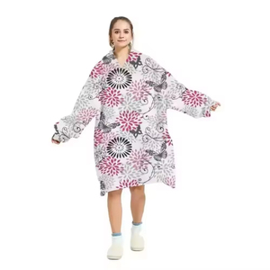 <span class=keywords><strong>Manta</strong></span> con capucha <span class=keywords><strong>personalizada</strong></span> <span class=keywords><strong>original</strong></span> de fábrica, talla única para todas las mujeres, <span class=keywords><strong>regalo</strong></span> de festival para invierno, <span class=keywords><strong>manta</strong></span> para dormir - Product Image 2