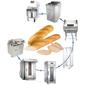 OCEAN Full Set Bakery and Pastry Equipment Large Complete Commercial French Bread Make Machine