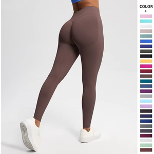 Leggings Deportivos Sin Costuras para Mujer, Pantalones de Yoga de Alta Elasticidad, Ropa Deportiva para Gimnasio - Product Image 1