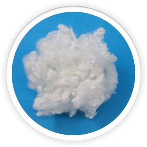 Haute qualité vierge silicium fibre de polyester pour garnissage en <span class=keywords><strong>ouate</strong></span> - Product Image 2