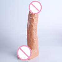 HAS LOVE Vibrateur Anal Réaliste de Grande Taille pour Femmes - Jouets Sexuels de Haute Qualité pour Femmes - Gode