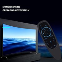 Ratón Inalámbrico G10S PRO BT para Android TV Box, Control por Voz Inteligente, Dos Modos: 2.4G y BT 5.0, para TV, Protector de Pantalla, Computadora, Plug and Play