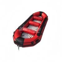Hochbelastbares 480cm CE 0,9/1,2mm PVC-Boden Schlauchboot für Wildwasser-Rafting, Schwimmende Flöße und Boote