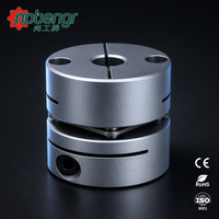 Accouplement à diaphragme unique haute précision, sans jeu, en alliage d'aluminium, pour contrôle de mouvement robotique, Pologne