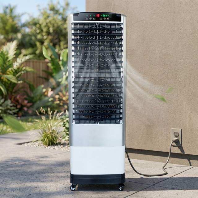Outdoor Portable Dual Fans Evaporative Air Cooler Airconditioner Industrial Air Conditioners