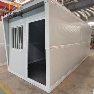 Conteneurs de bureau et logements modulaires pliables de luxe préfabriqués de 20 pieds de haute qualité en provenance de Chine - Product Image 2