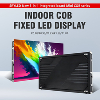 Pantalla LED COB de paso fino para video wall, sin parpadeo, de alto contraste, 4K HDR, con empalme sin interrupciones de fábrica, para sala de control y estudio de transmisión