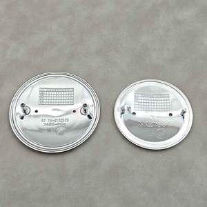 Emblème de capot avant <span class=keywords><strong>et</strong></span> arrière en carbone 74 mm 82 mm pour <span class=keywords><strong>BMW</strong></span> M Performance E60 E61 E36 F20 E87 G20 G30 X1 X3 X5 - Product Image 1