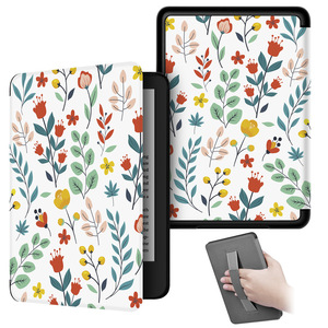 Ealysun Étui rigide personnalisé léger en PU pour <span class=keywords><strong>Kindle</strong></span> 6.8 pouces <span class=keywords><strong>Paperwhite</strong></span> 11th Gen <span class=keywords><strong>2021</strong></span> M2L3EK/M2L4EK Fonction veille automatique - Product Image 2