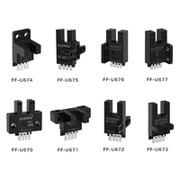 Capteur photoélectrique de type fente NPN/PNP haute précision, interrupteur optique pour le positionnement et le comptage, largeur de fente de 5 mm