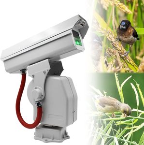 Dispositivo Láser Repelente de Aves Automático, Ahuyentador de Aves de 360° para Aeropuertos y Huertos, Control Remoto por Aplicación, Resistente al Agua IP66 - Product Image 1