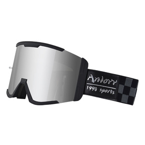 Anlorr Gafas de Motocicleta con Montura Completa, Lente Esférica, Antivaho, Protección UV, Deportes al Aire Libre, Policarbonato para Hombre - Product Image 2