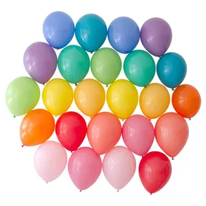 热卖ASTM标准生日婚礼派对广告标准彩色12英寸派对乳胶气球