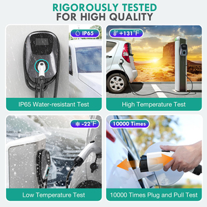 ผู้ผลิตจีนบ้านระดับ 2 AC Wallbox 7kw 11KW 22KW ยานพาหนะสมาร์ทประเภท 1 ประเภท 2 GBT ไฟฟ้ารถ EV Charger - Product Image 6